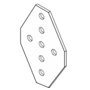 D334 Seven Hole Connector